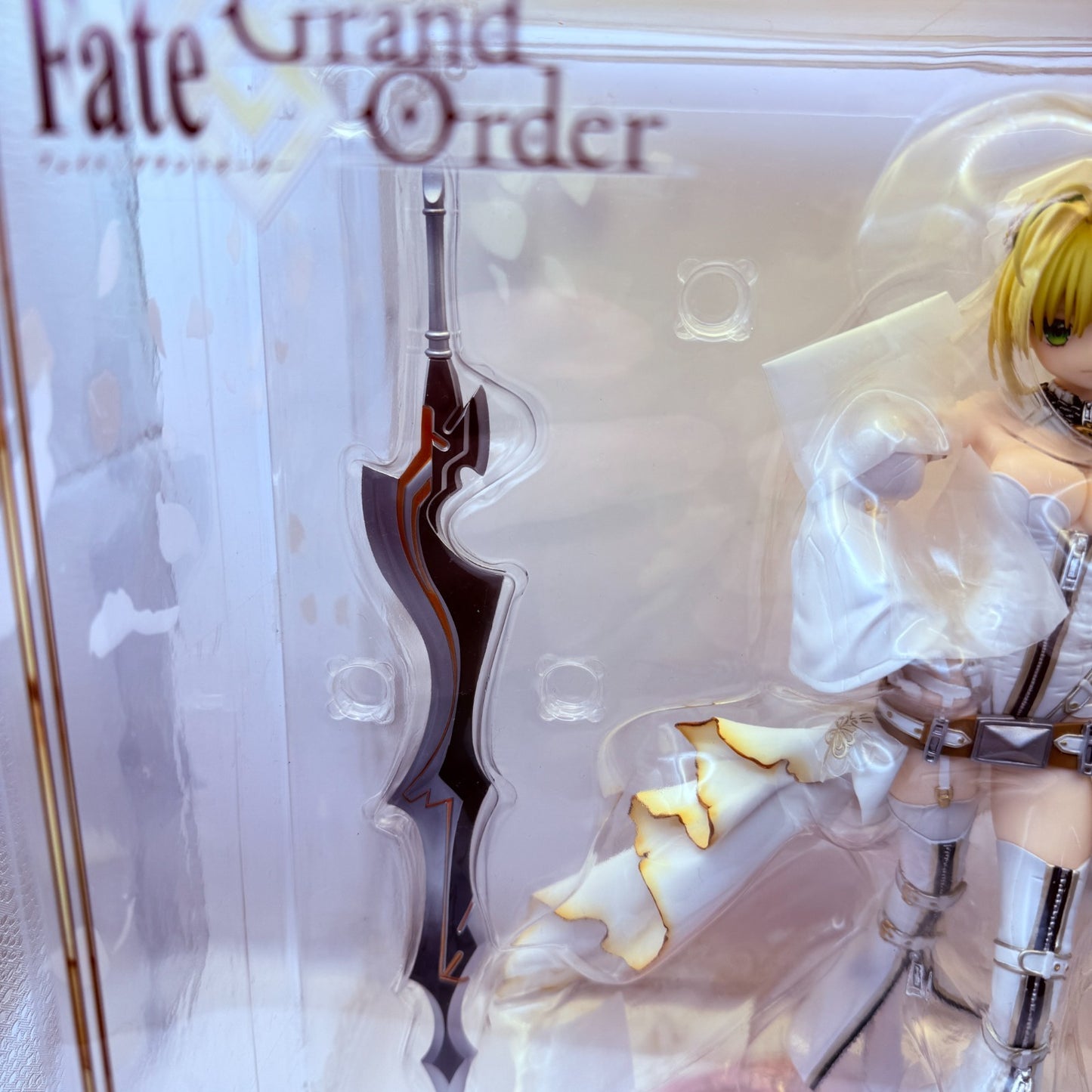 Flare Saber Nero Claudius Bride Fate Grand Order 1/7 Figure Mint Japan FGO4