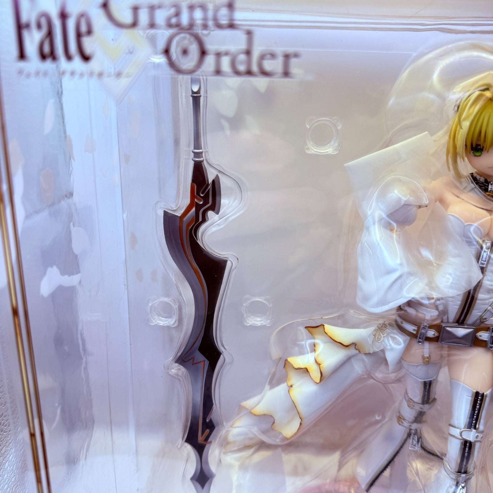 Flare Saber Nero Claudius Bride Fate Grand Order 1/7 Figure Mint Japan FGO4