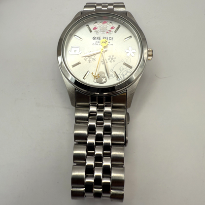 ONE PIECE Tony Tony Chopper wristwatch Memories of Cherry Blossoms Rosé Log6