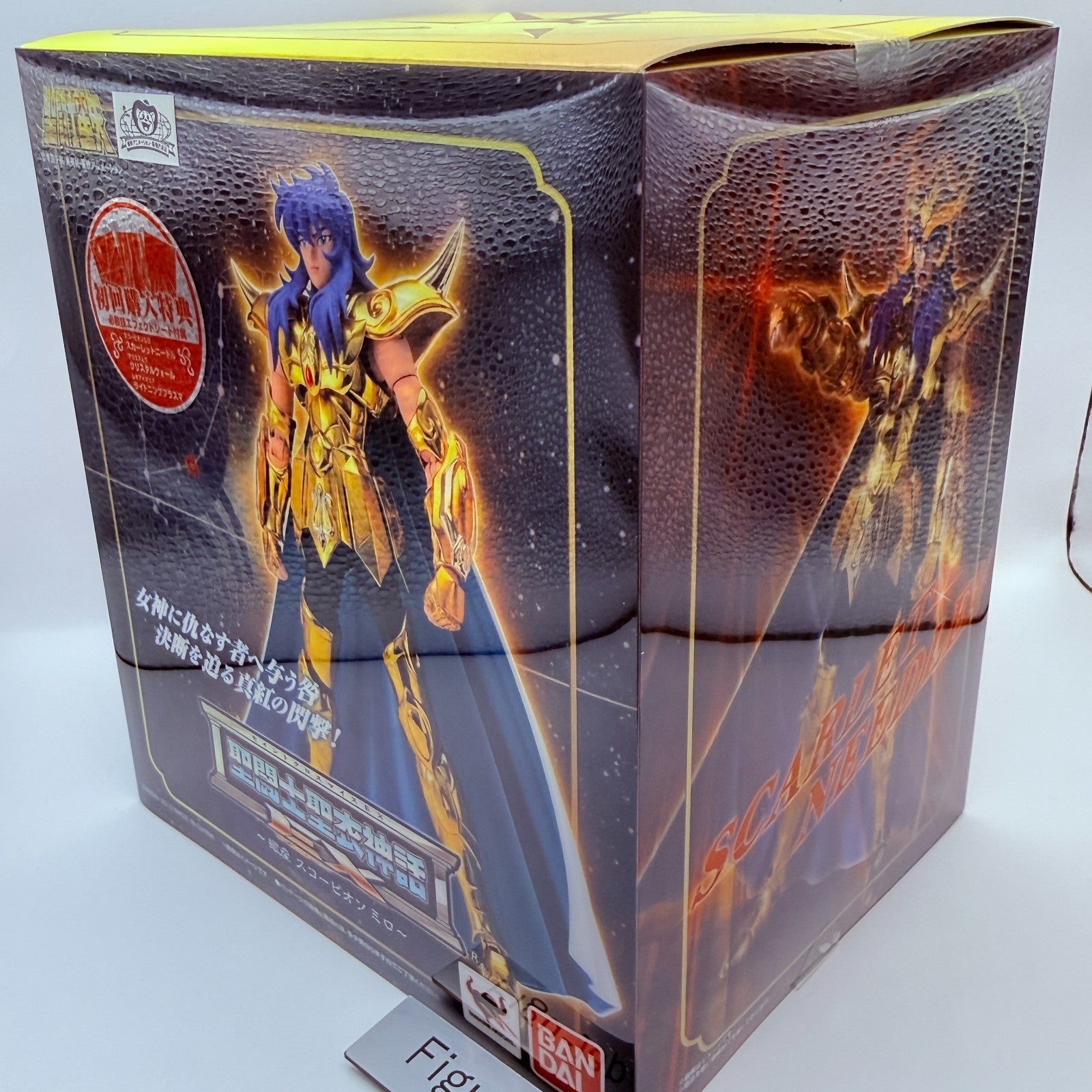 Scorpio Milo Saint Cloth Myth EX First Release Bonus Figure Bandai Unopened11