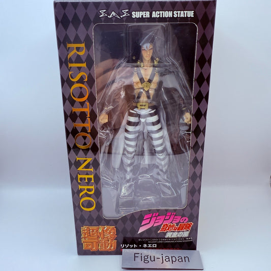 JoJo's Bizarre Adventure Super Action Statue Risotto Nero Figure  [express]0