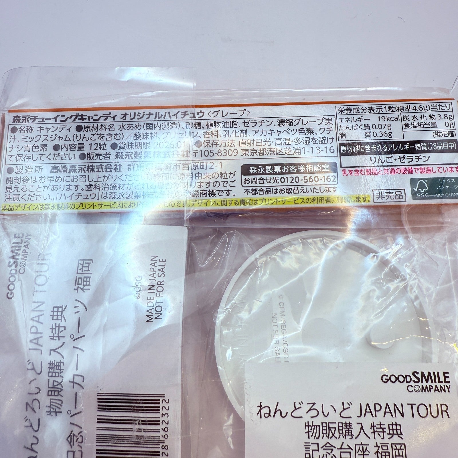 Nendoroid Special Bonus Fukuoka Japan Tour Limited Event Exclusive Item GSC NEW2