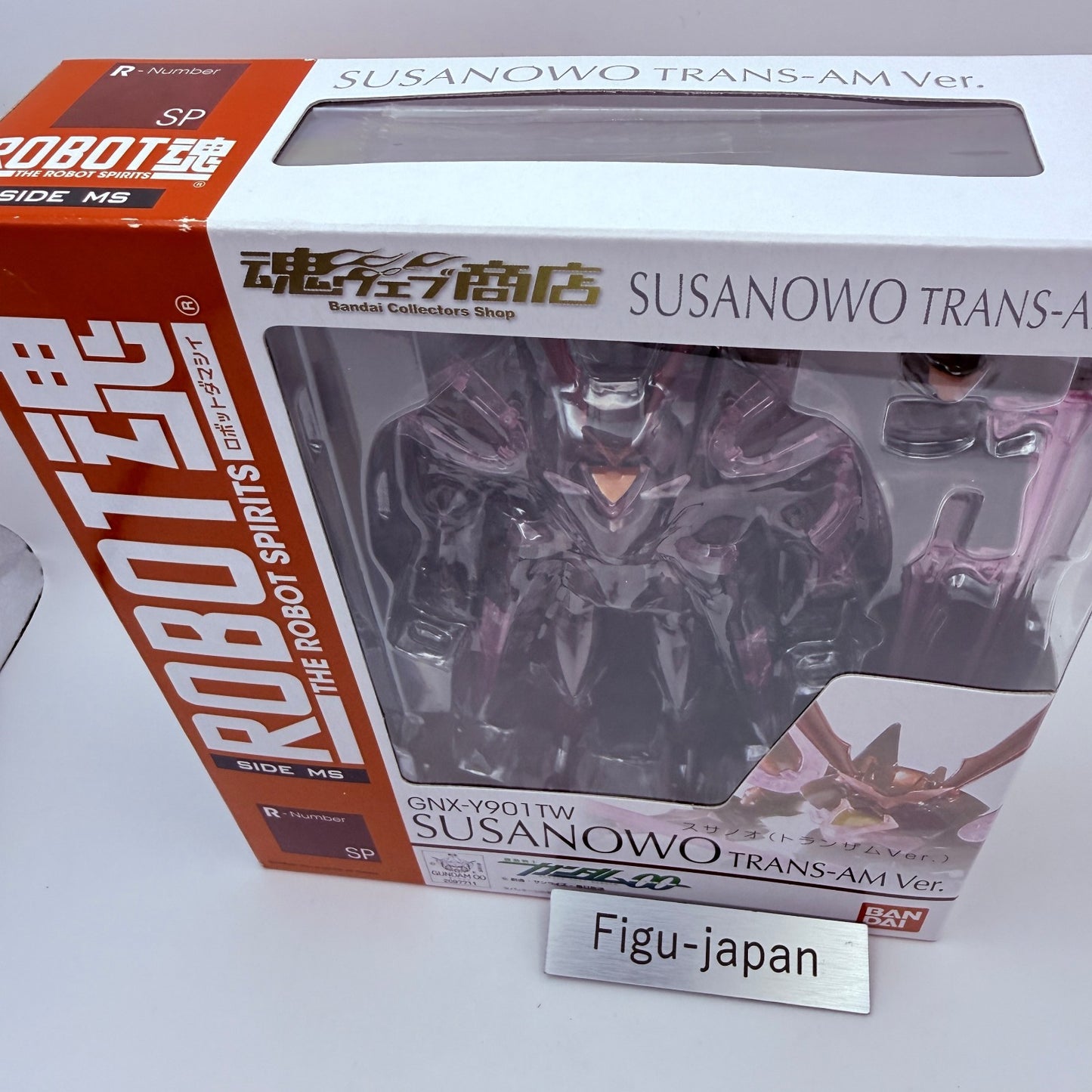 Robot Spirits Susanowo Trans-Am Ver Gundam 00 Action Figure Bandai Exclusive MIB1