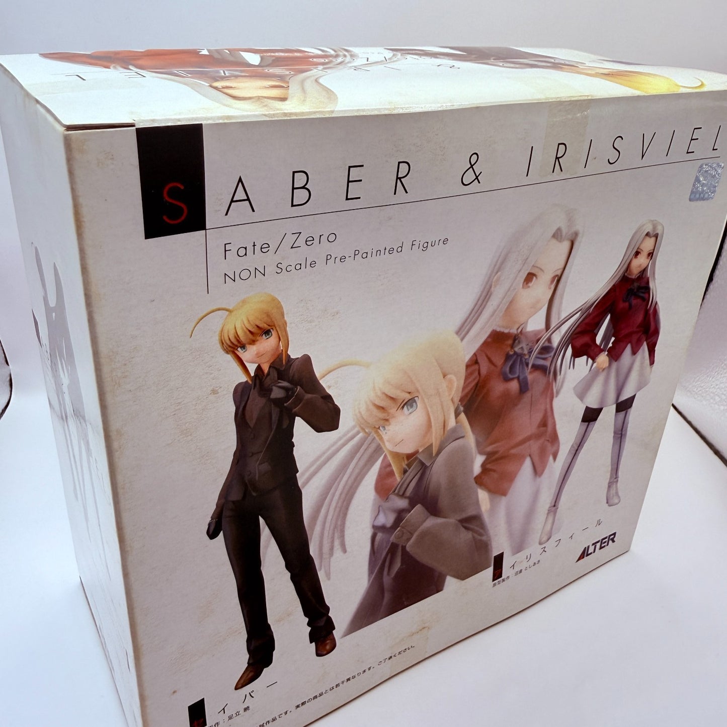 Saber Irisviel Figure Set Fate/Zero ALTER WF 2007 Exclusive Sealed Box Damage7