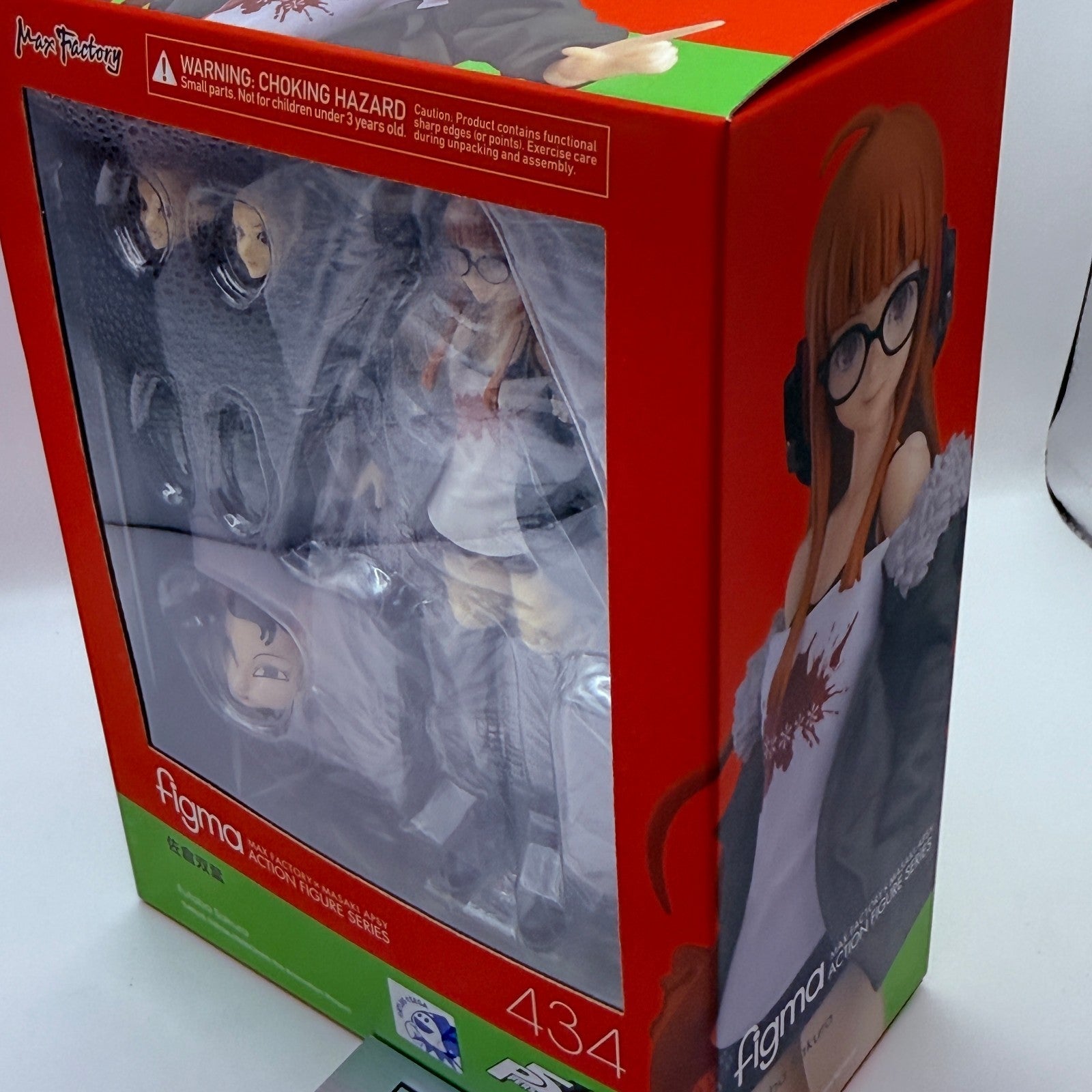 figma 434 Persona 5 Futaba Sakura Navi Oracle Action Figure MISB Authentic7