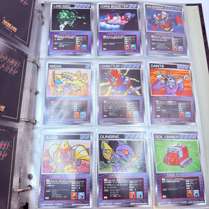 1997 Carddass Masters G Scramble Gather SRW 225pc SET Gundam Mazinger [EXPRESS]21