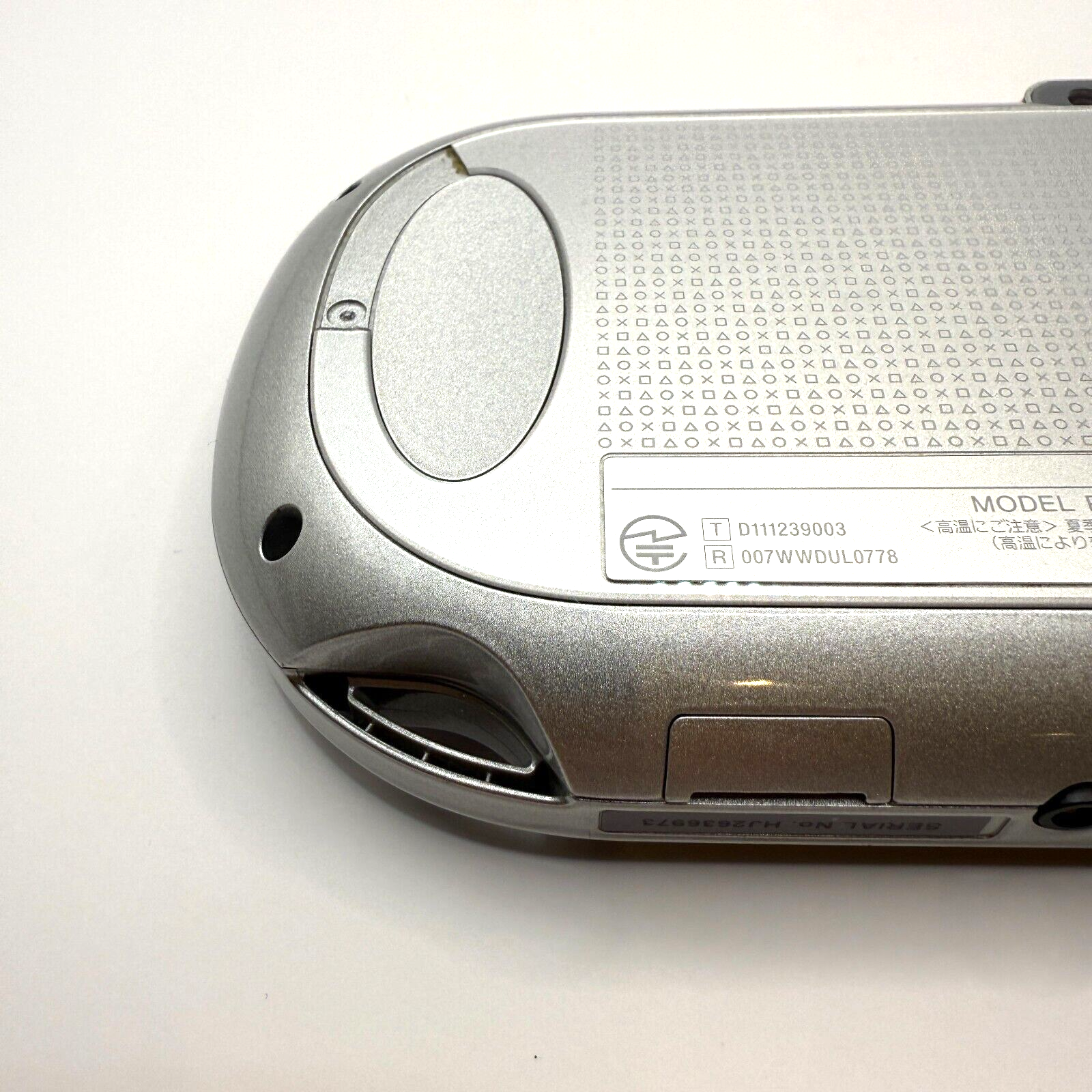 Sony PlayStation Vita PCH1000 ICE SILVER WiFi PSO2 soft & memory card 16GB6