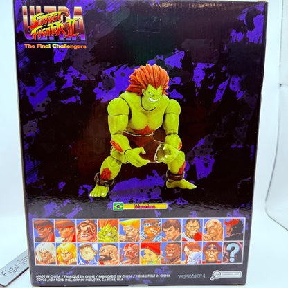 Jada Toys Street Fighter II Blanka 1/12 Action Figure Japan Evolit Ver New Seale6
