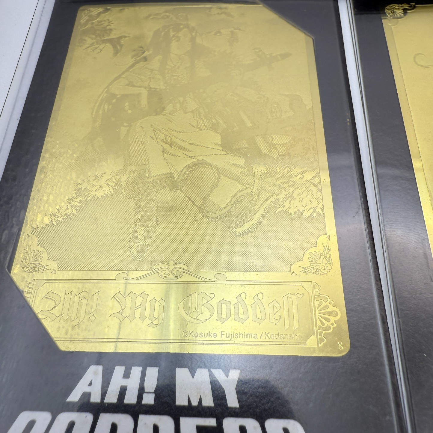Ah! My Goddess metal Gold Card set of 12 Verdandi Urd Skuld [express]5