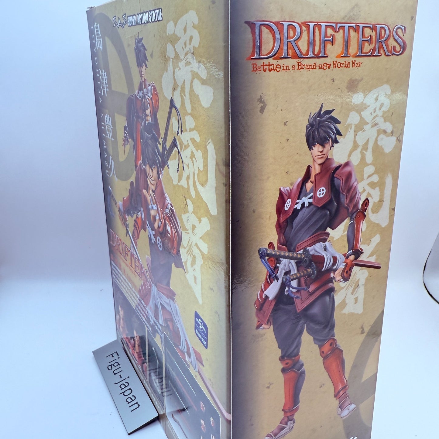 SuperActionStatue Drifters Toyohisa Shimazu Figure Medicos Katana Gun Mint Japan18