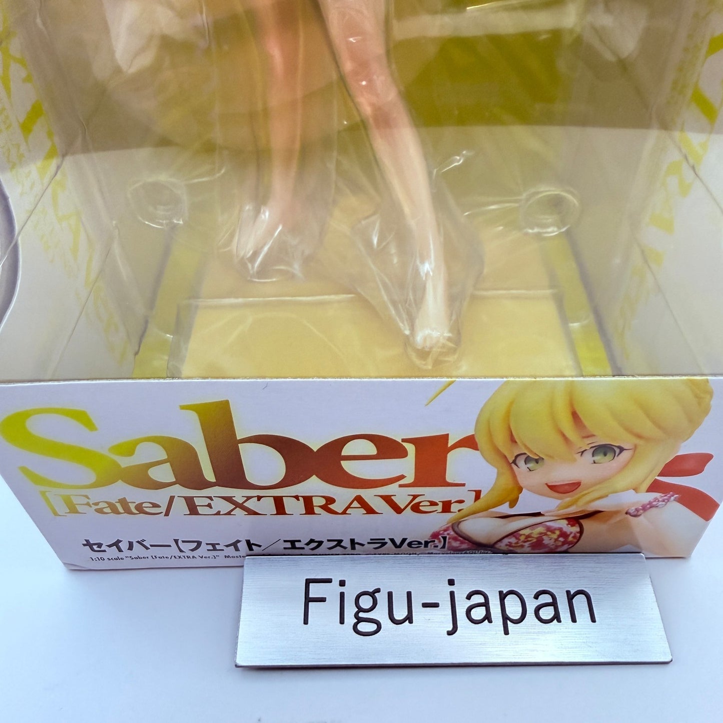 Beach Queens Fate/EXTRA Saber Nero Swimsuit 1/10 Figure WAVE MISB Authentic NEW4