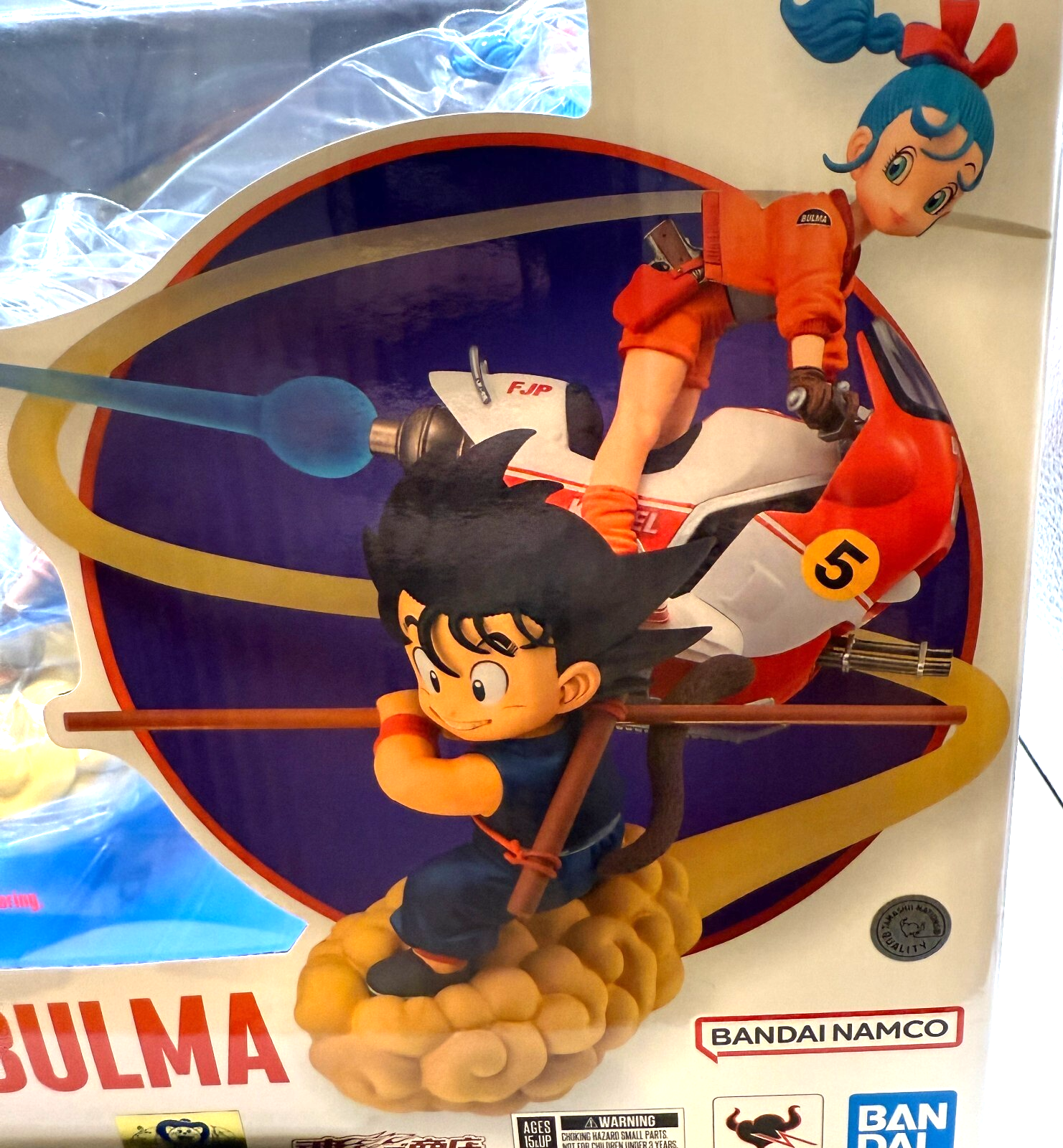 Dragon Ball Son Goku & Bulma Statue figure  Figuarts Zero [express NEW]8