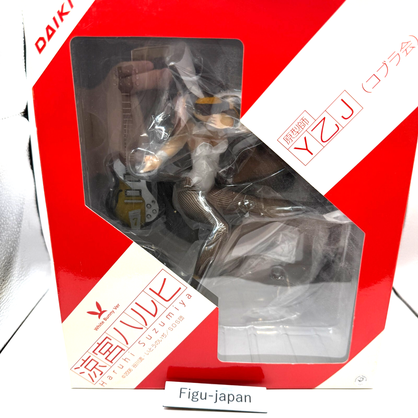 Haruhi Suzumiya White Bunny Girl 1/6 Figure Daiki Kougyou Authentic Brand New0