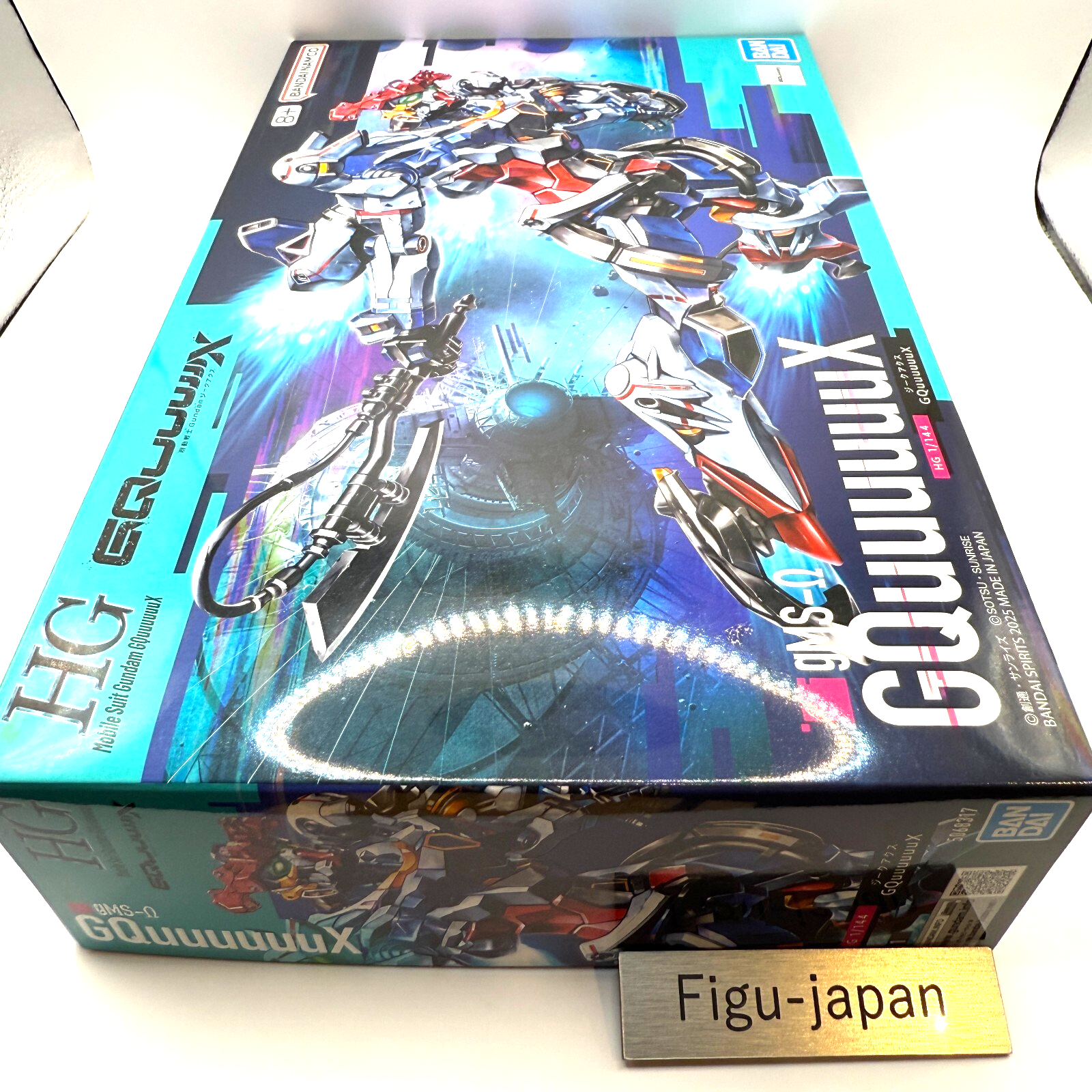 Bandai HG 1/144 GQuuuuuuX Mobile Suit Gundam Ziek Axe Model Kit NIB4