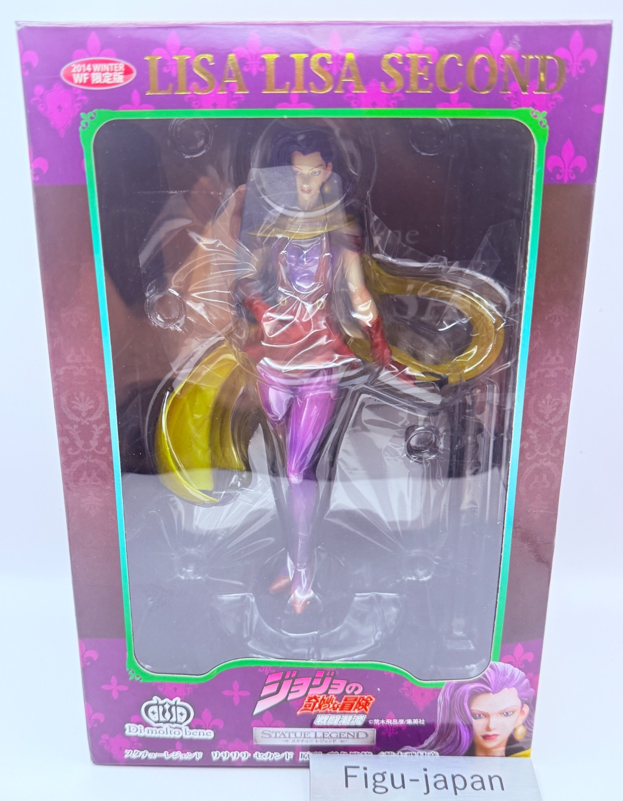 Statue Legend Jojo Part 2 Lisa Lisa WF 2014 Winter Limited Figure Mint Japan0