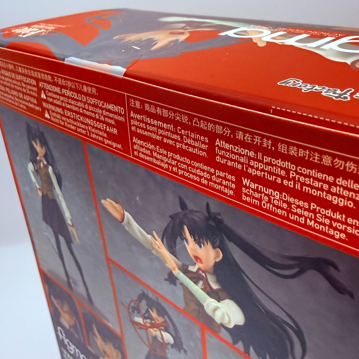 Rin Tohsaka 2.0 figma 259 Fate UBW Action Figure GSC Bonus Face Plate NIB5