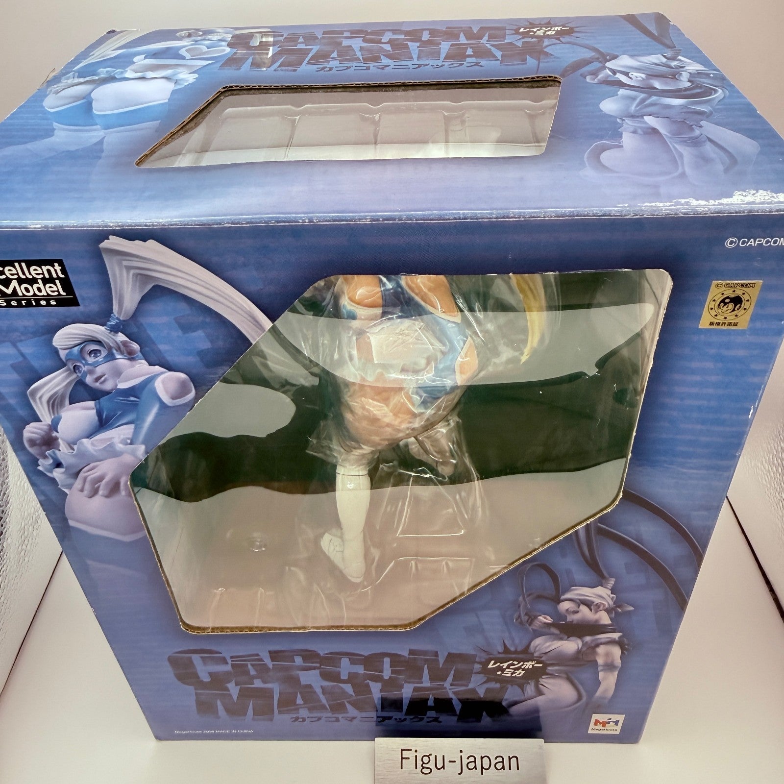 Rainbow Mika CAPCOMANIAX Street Fighter Alpha 3 MegaHouse Figure 1/8 Scale VGUC6