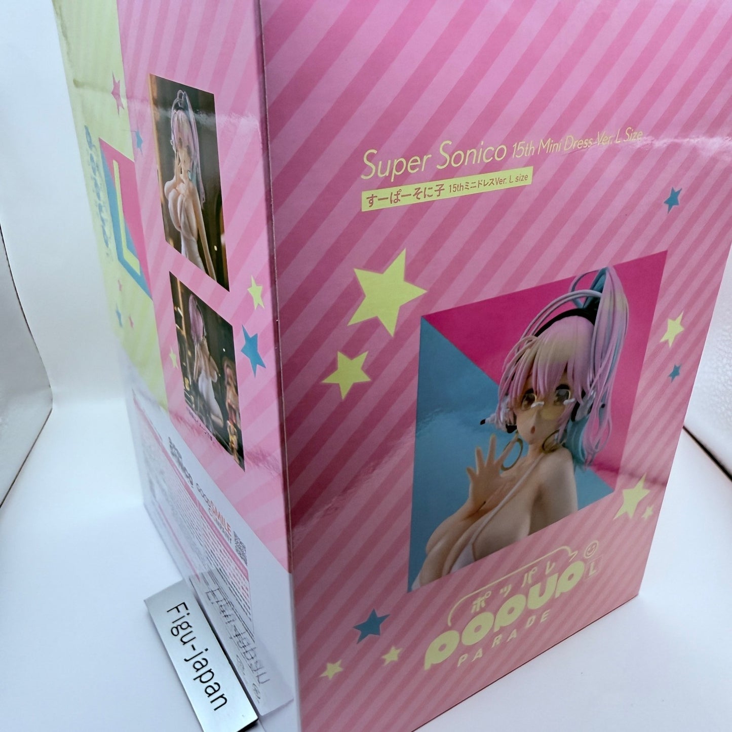 Super Sonico POP UP PARADE L Size Figure Good Smile Company Nitroplus MISB5