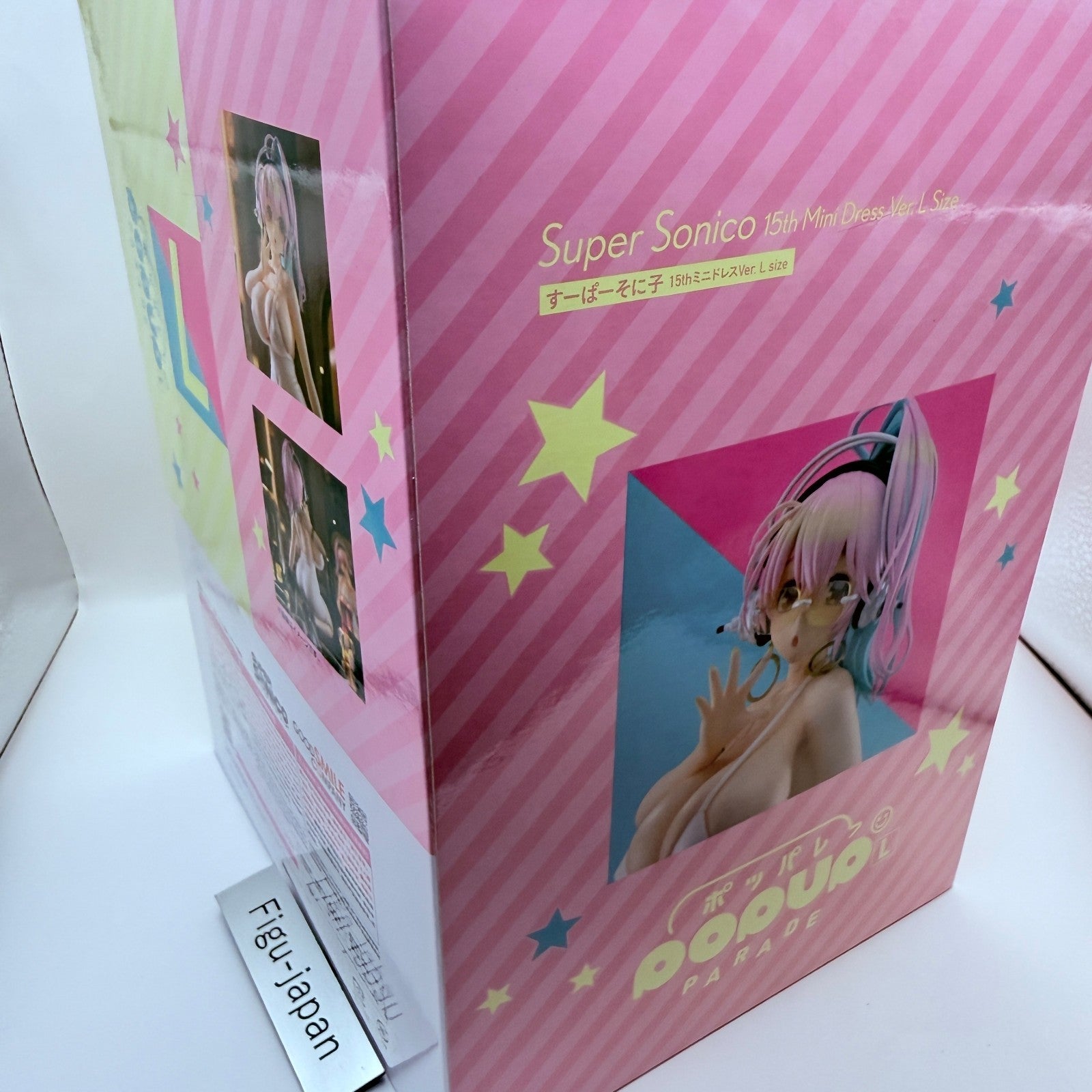 Super Sonico POP UP PARADE L Size Figure Good Smile Company Nitroplus MISB5