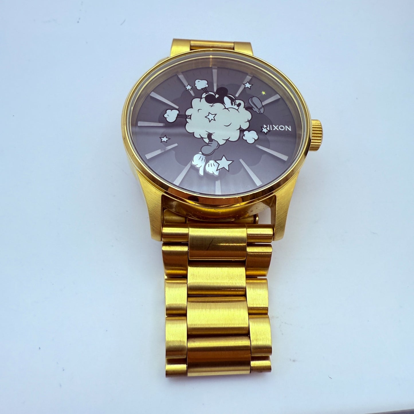 NIXON THE MICKEY MOUSE 90th SENTRY SS Wristwatch Quartz japan [express]11