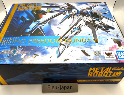 METAL ROBOT Spirits Rising Freedom Gundam SEED FREEDOM Bandai Authentic Figure0