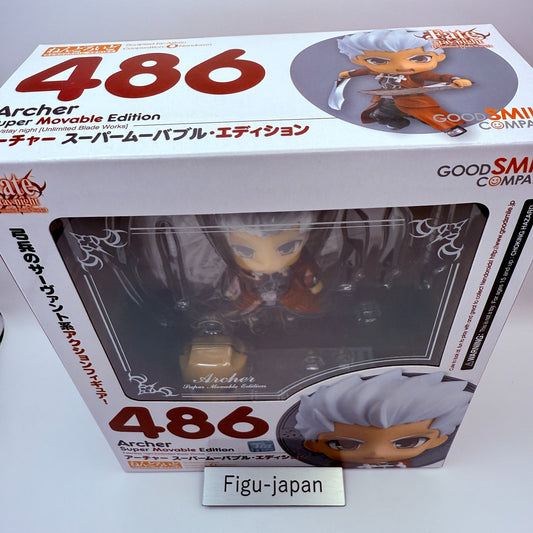 Archer Fate Stay Night Unlimited Blade Works Nendoroid 486 Figure GSC MISB1