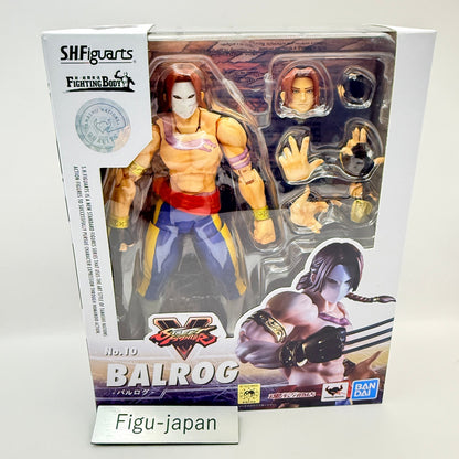 Vega Balrog Street Fighter V S.H.Figuarts Action Figure Bandai MIB Authentic0