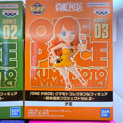 ONE PIECE Kumamoto Limited Edition WCF Figure Statue Brand New Japan Rare F/S3