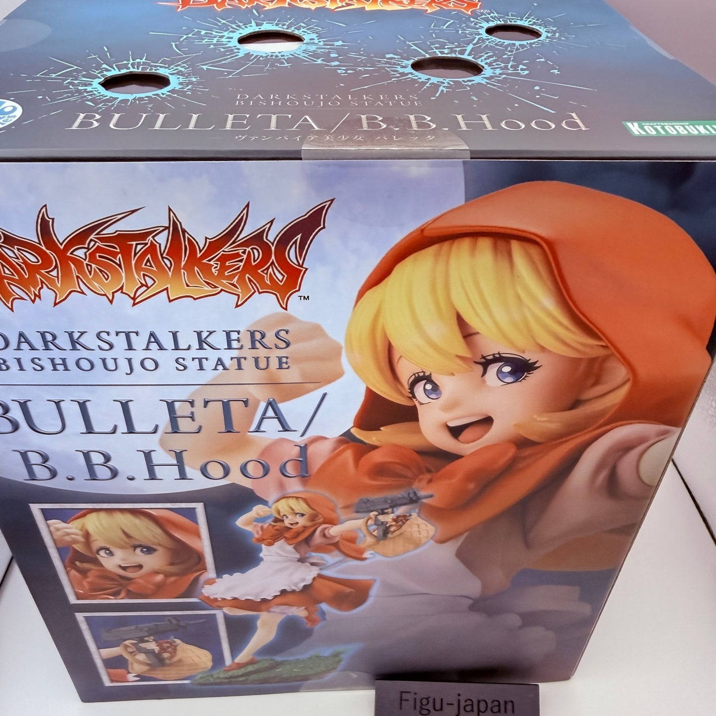 B.B. Hood Bulleta Bishoujo Statue Darkstalkers Kotobukiya w/ Bonus Face MISB7
