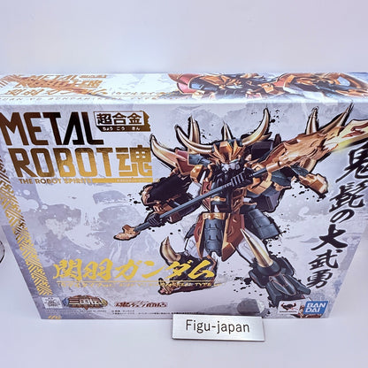Guan Yu Gundam Real Type METAL ROBOT Spirits Figure Bandai Authentic MISB7