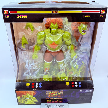 Jada Toys Street Fighter II Blanka 1/12 Action Figure Japan Evolit Ver New Seale1