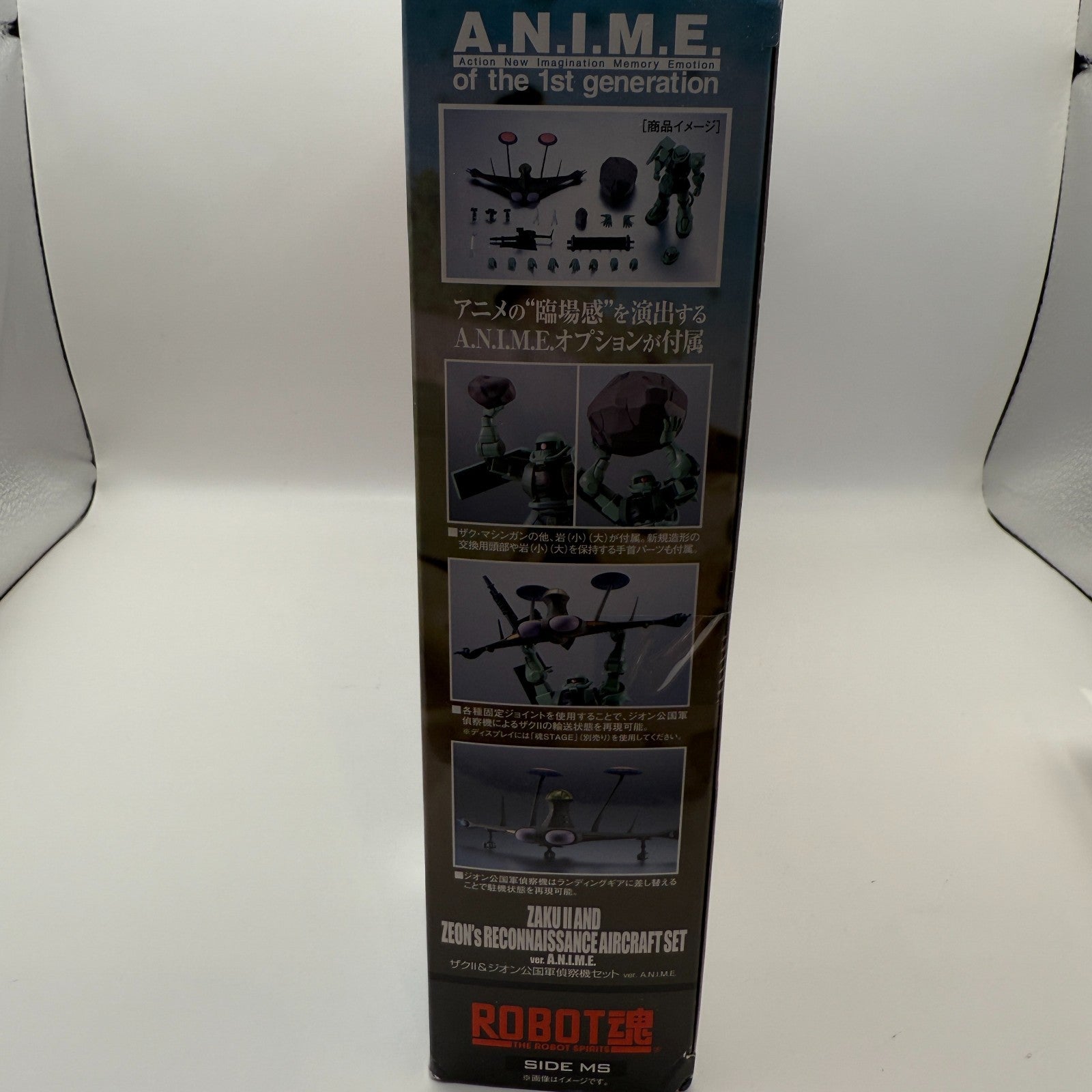 Robot Spirits Zaku II & Principality of Zeon Reconnaissance Aircraft Set NEW6