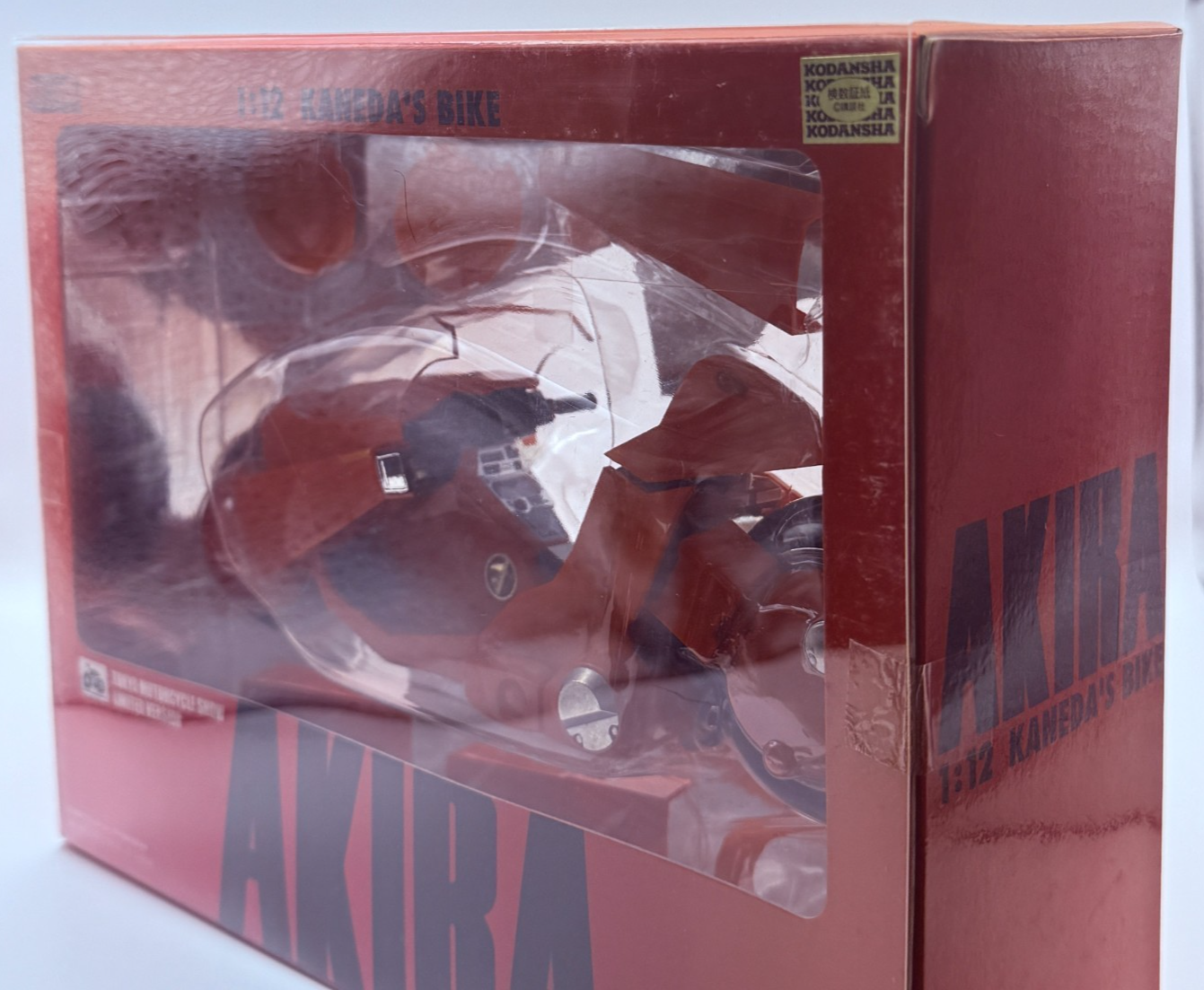 AKIRA Kaneda Bike Popynica Spirit 1/12 2004 Motor Show Exclusive Bandai Mint2