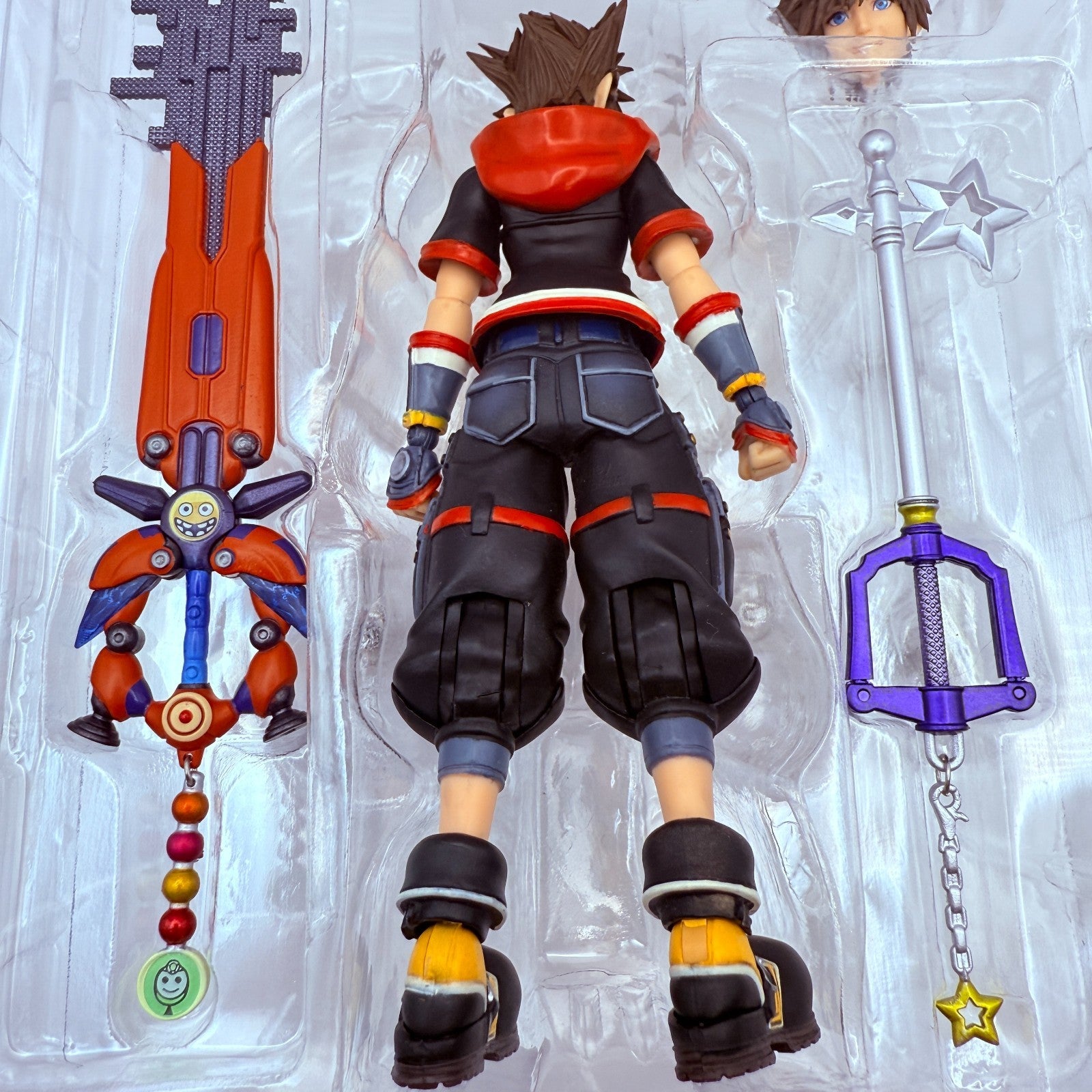 Square Enix Bring Arts Kingdom HeartsIII Sora Ver 2 Figure Disney Keyblade Japan4