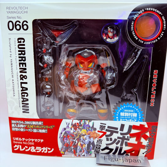 Kaiyodo Revoltech Yamaguchi No.66 Gurren & Lagann Figure Set Japan NEW0