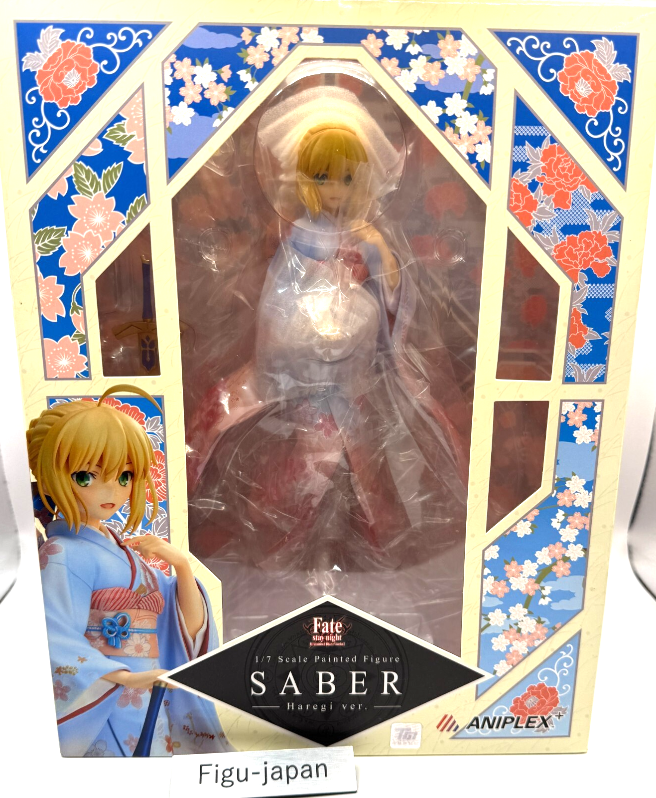 Saber Artoria Pendragon Haregi Kimono 1/7 Figure Fate Stay Night Aniplex MIB0