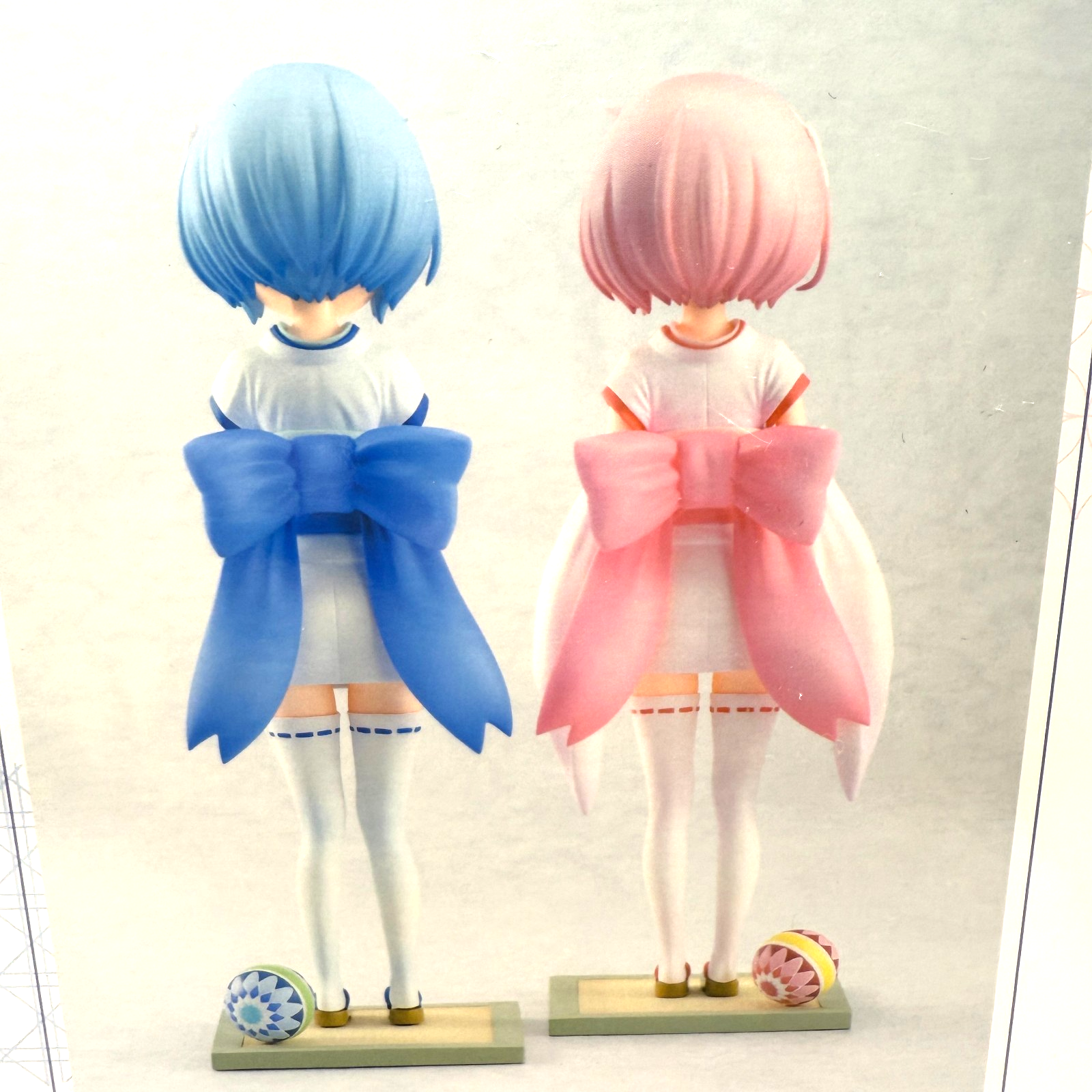 Re:ZERO Rem & Ram Childhood Memories 1/7 Figure Set F:NEX FuRyu NIB3