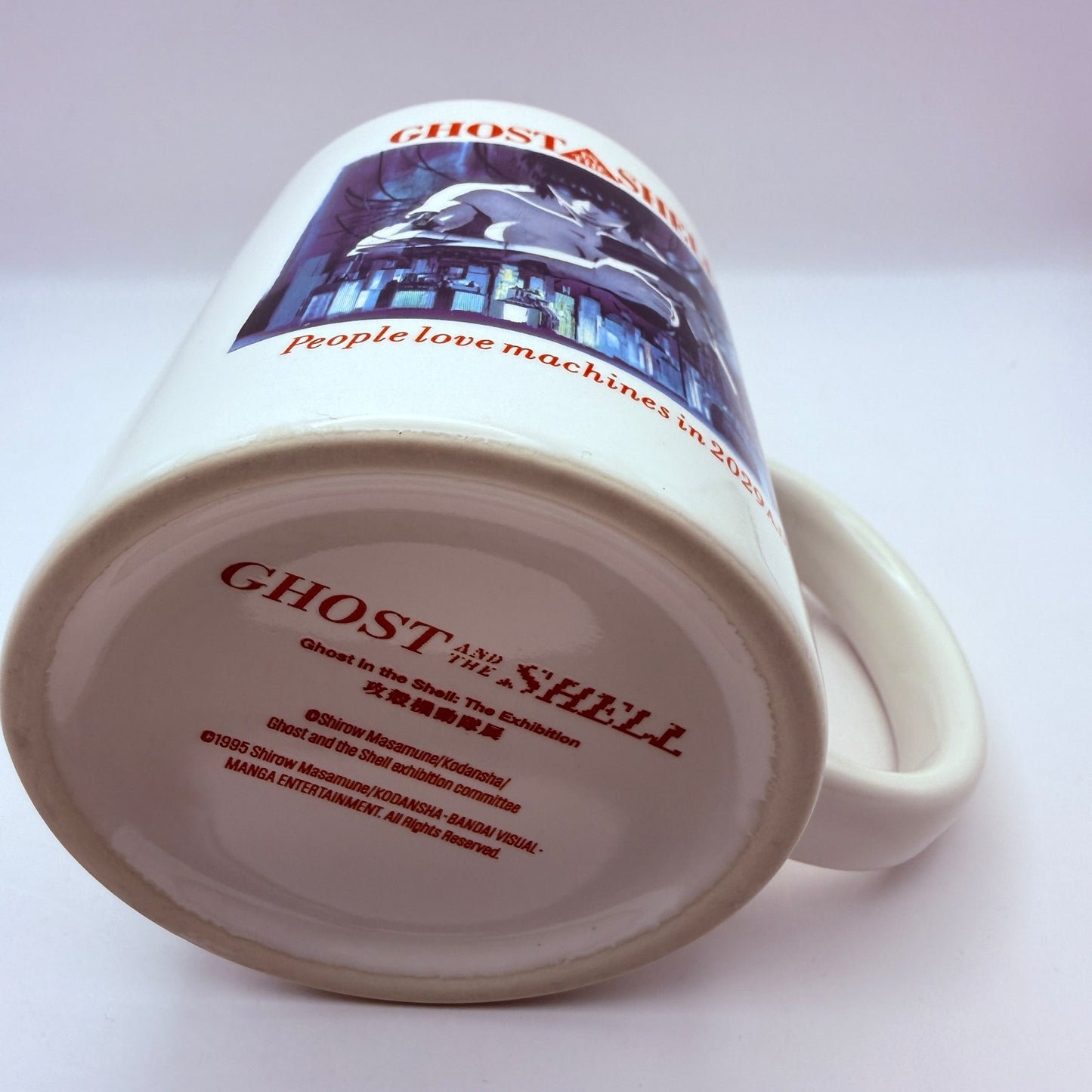 Ghost in the Shell 1995 Movie Design Mug Major Kusanagi 2029A.D. machines2