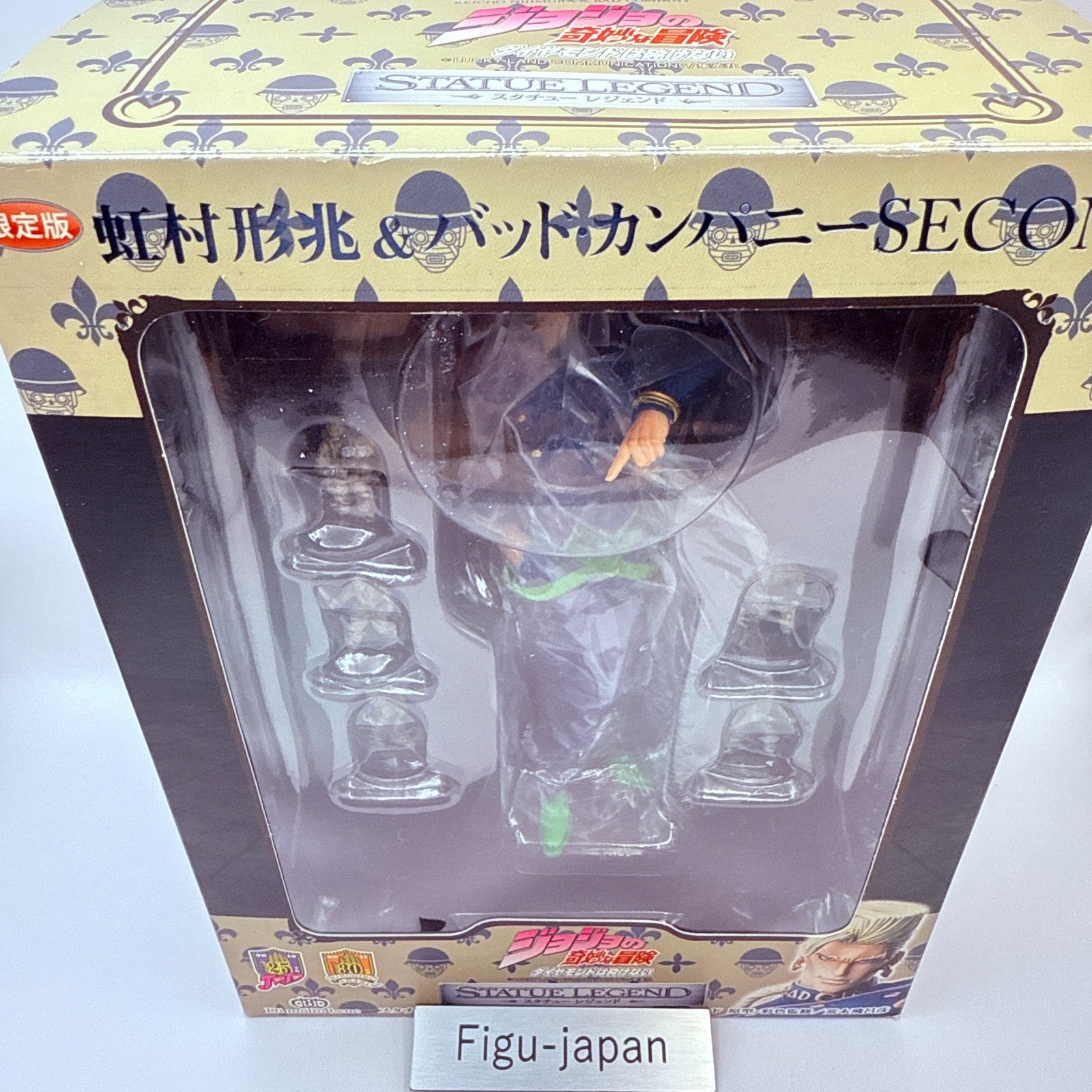 Statue Legend JoJo's Bizarre Adventure Keicho Nijimura Bad Company Second Figure1
