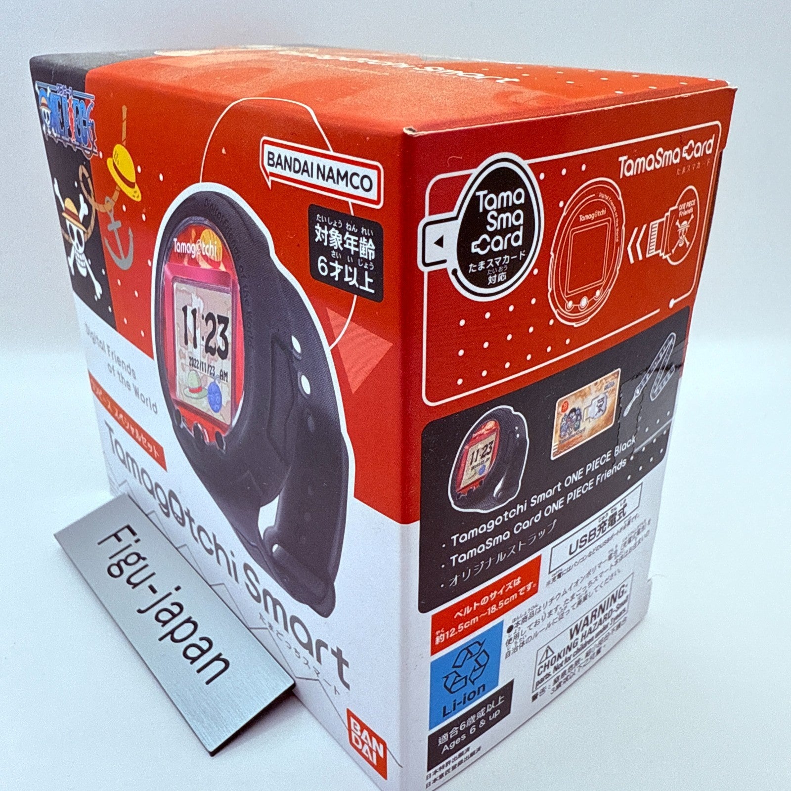 Bandai Tamagotchi Smart One Piece Special Set Watch TamaSma Card Japan New6