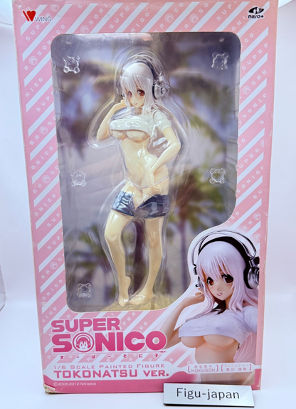 Super Sonico Tokonatsu Ver Wing Nitroplus 1/6 Scale Figure Cast Off Very Good0