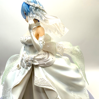 Re:Zero Rem Wedding Dress Ver. 1/7 Scale painted Furyu F:NEX [express]9
