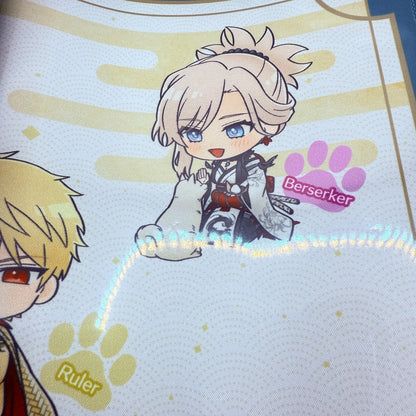 Fate/Samurai Remnant 2nd Anniv Kuji Musashi Set Art Board File Mug Desk Pad JP13