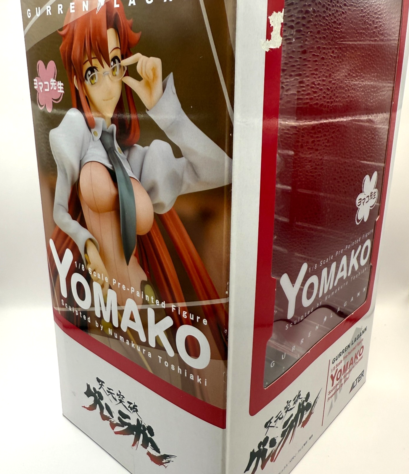 Gurren Lagann Yomako Teacher Yoko 1/8 Figure Alter READ FLAW Authentic Japan2