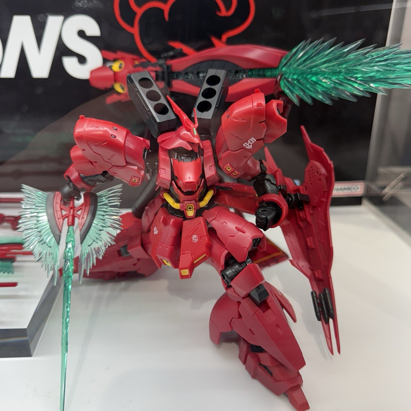ROBOT Spirits MSN04FF Sazabi GUNDAM SIDEF Fukuoka Limited Edition NEW12