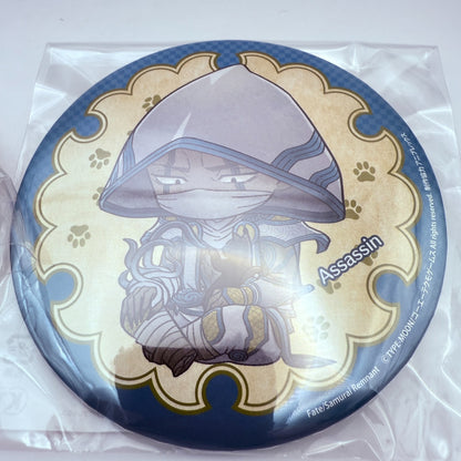 Fate/Samurai Remnant 2nd Anniv Kuji Caster Assassin 5Item Set Bonus Mini Badge2