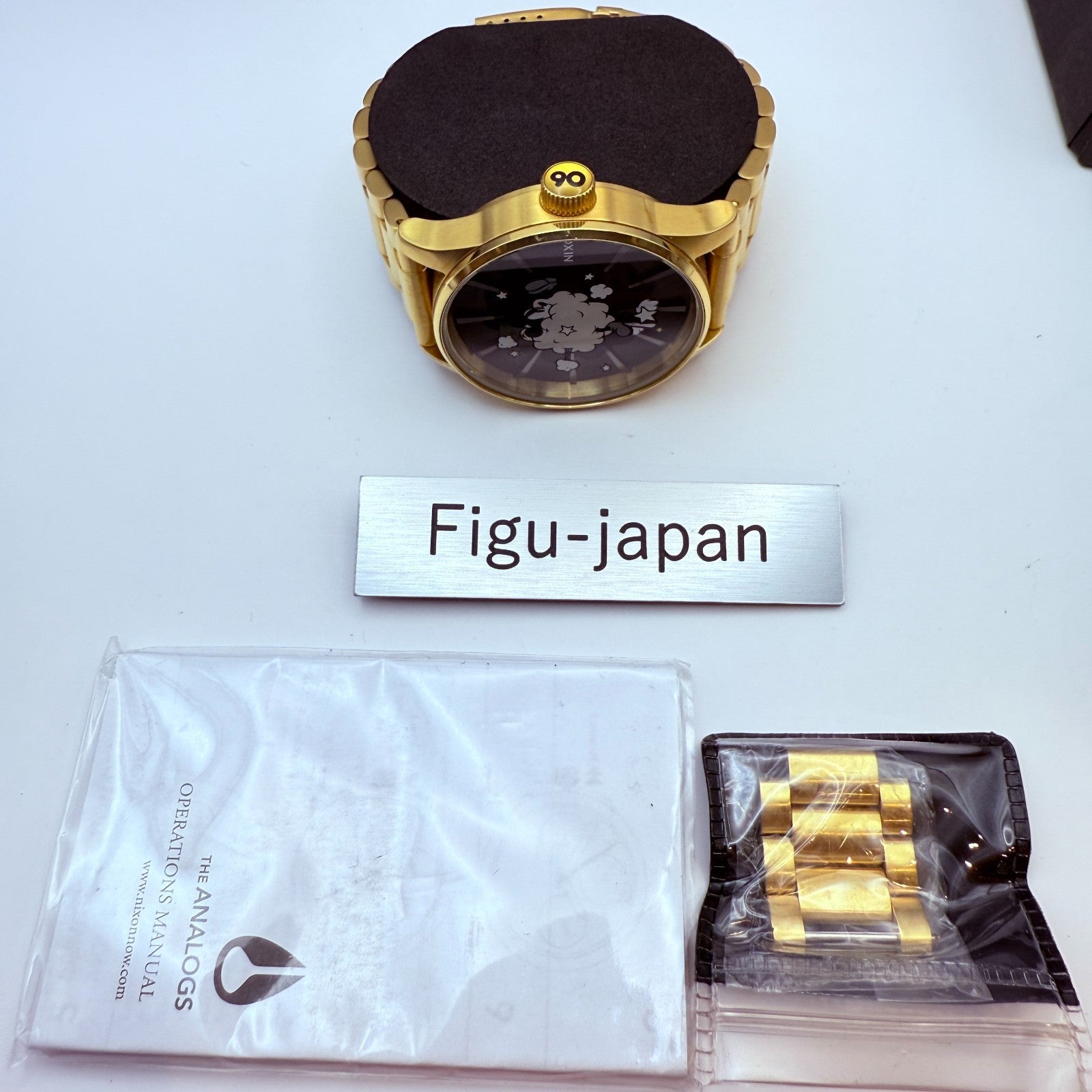 NIXON THE MICKEY MOUSE 90th SENTRY SS Wristwatch Quartz japan [express]2