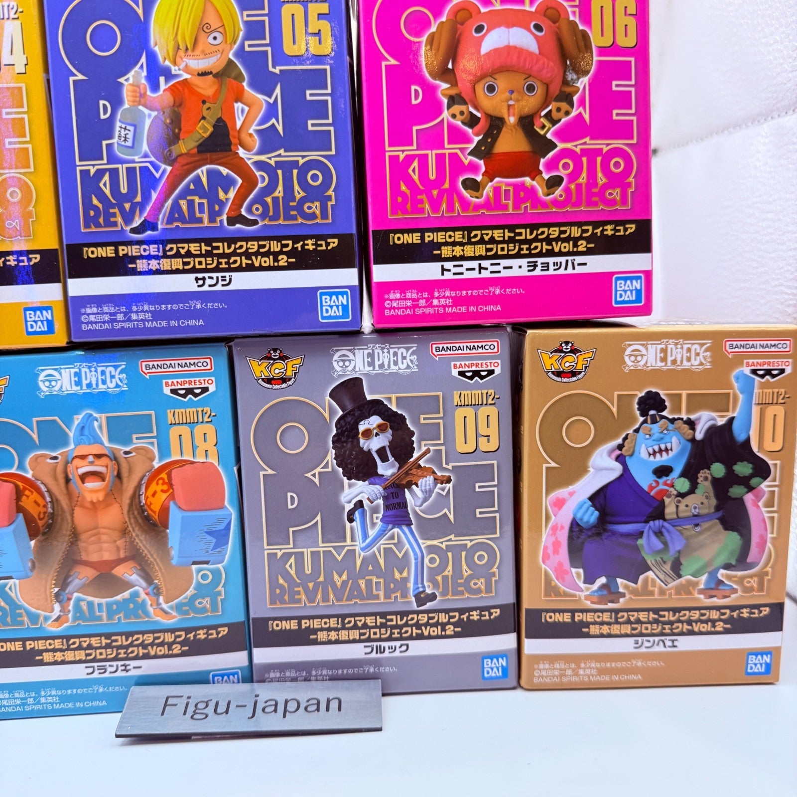 ONE PIECE Kumamoto Limited Edition WCF Figure Statue Brand New Japan Rare F/S9