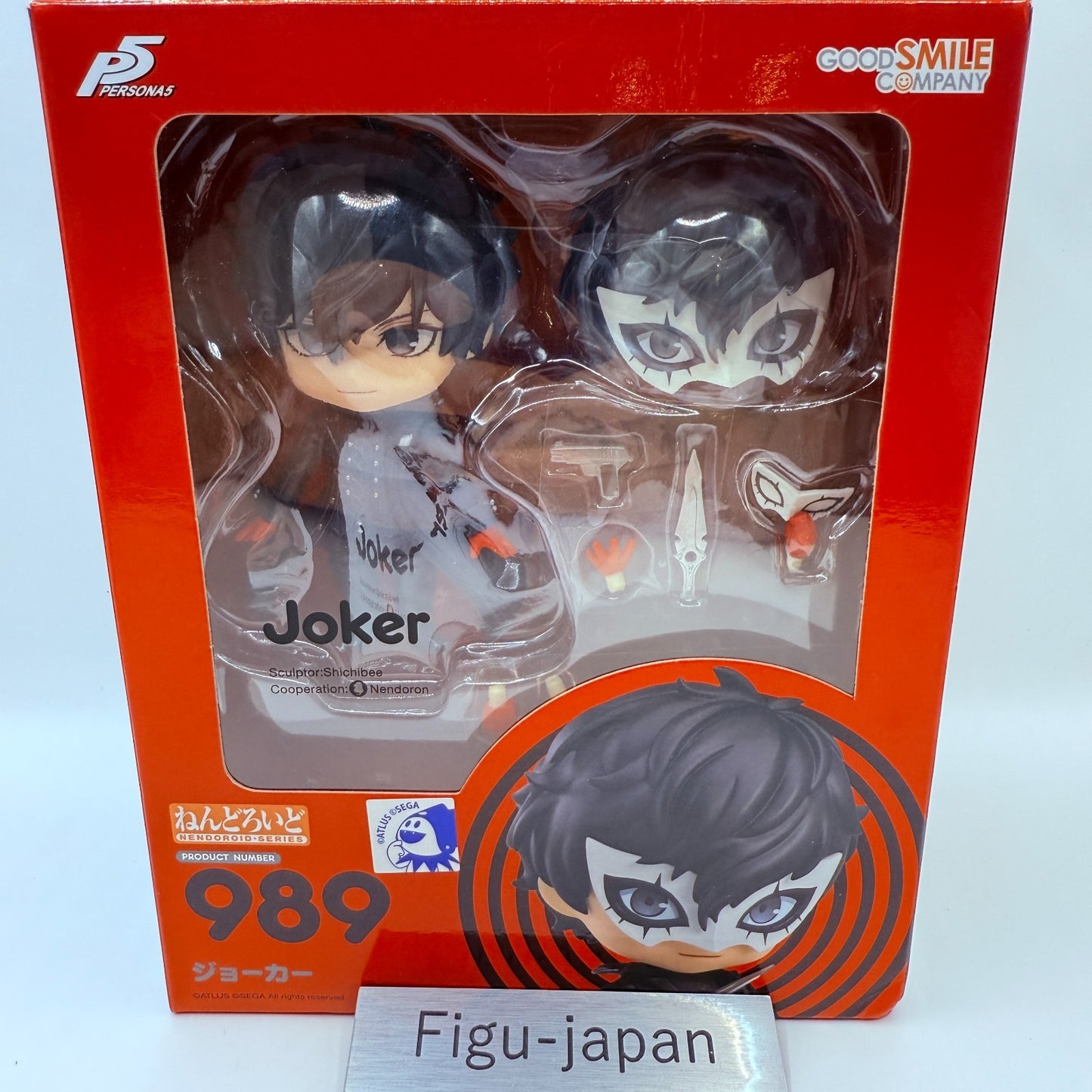 Nendoroid 989 Persona5 Joker GOOD SMILE COMPANY Action Figure Japan [express]0