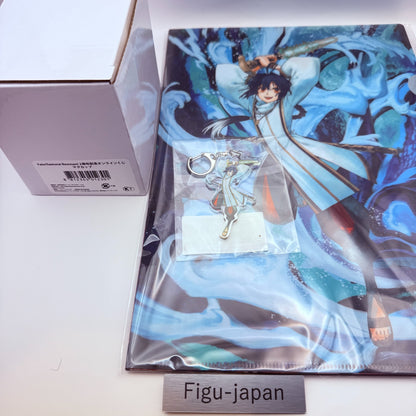 Fate/Samurai Remnant 2nd Anniv Saber Yamato Takeru Set Chibi Mug File Keychain0